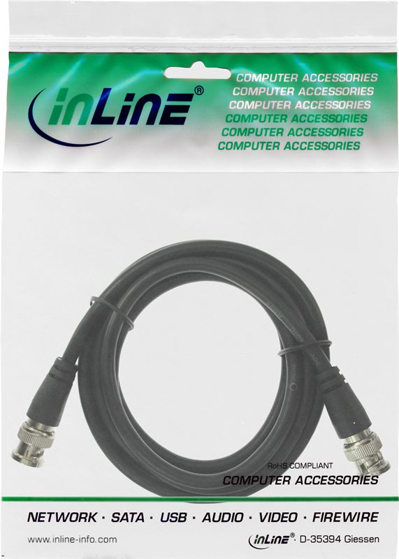 Ambacht De controle krijgen Stadium Inline BNC Videocable RG59 5m kabel (overig) kopen? | Kieskeurig.be | helpt  je kiezen
