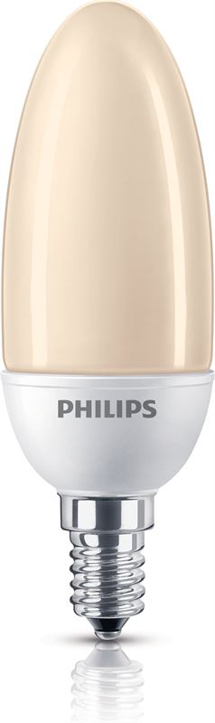 Philips Softone Spaarlamp kaars 5W (20W) E14-fitting