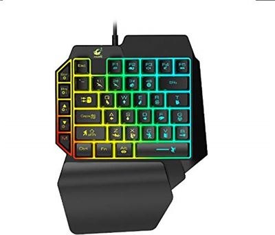 acre Ronde Behoefte aan Shot Case Mini gamer-toetsenbord USB voor PC Razer Pad LED Pubg verlicht  Qwerty zwart | Prijzen vergelijken | Kieskeurig.nl