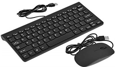Moeras baden Veroveren Sharainn Keyboar Mouse Eet, ultradun USB-toetsenbord met snoer Toetsenbord  met snoer Muis Muizen Set Combo(black) toetsenbord kopen? | Kieskeurig.be |  helpt je kiezen
