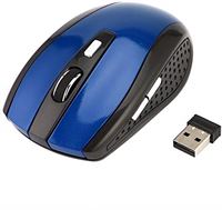 Ashley GAO 2,4 GHz draadloze Bluetooth-muis met USB-ontvanger, draadloze optische muis, voor laptop, computer, MacBook, notebook, pc