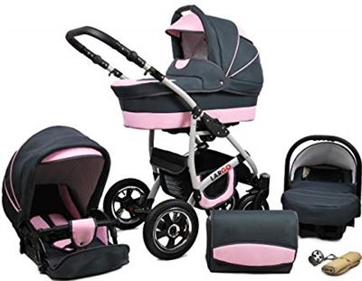 SaintBaby Kinderwagen 2in1 Set Isofix Buggy Autostoeltje NEW-L-Go by Light Pink 2in1 zonder autostoel kinderwagen kopen? | | helpt je kiezen