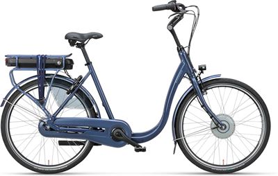 Batavus Entree E-go donkerblauw / lage instap / 51 elektrische fiets | Kieskeurig.nl helpt je kiezen