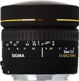 Sigma 8mm f/3.5 EX DG CIRCULAR FISHEYE CANON
