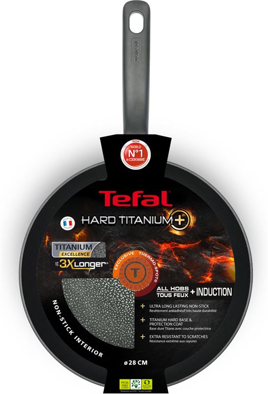 favoriete verf laten we het doen Tefal Hard Titanium+ Koekenpan 21 cm C6950282 C6950282 pan kopen? |  Kieskeurig.nl | helpt je kiezen