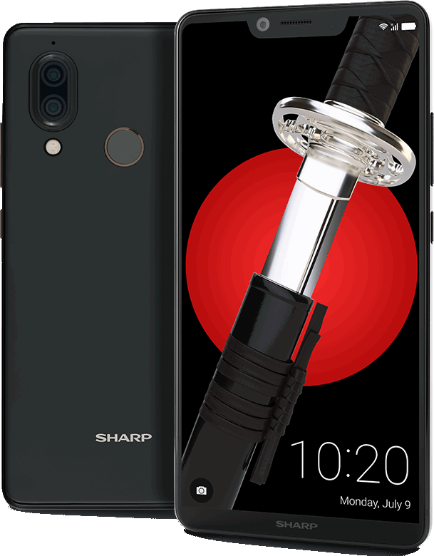 Sharp Aquos D10 64 GB / zwart / (dualsim)