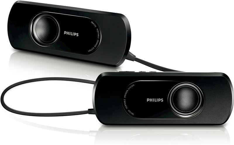 Philips SBA220/00 zwart