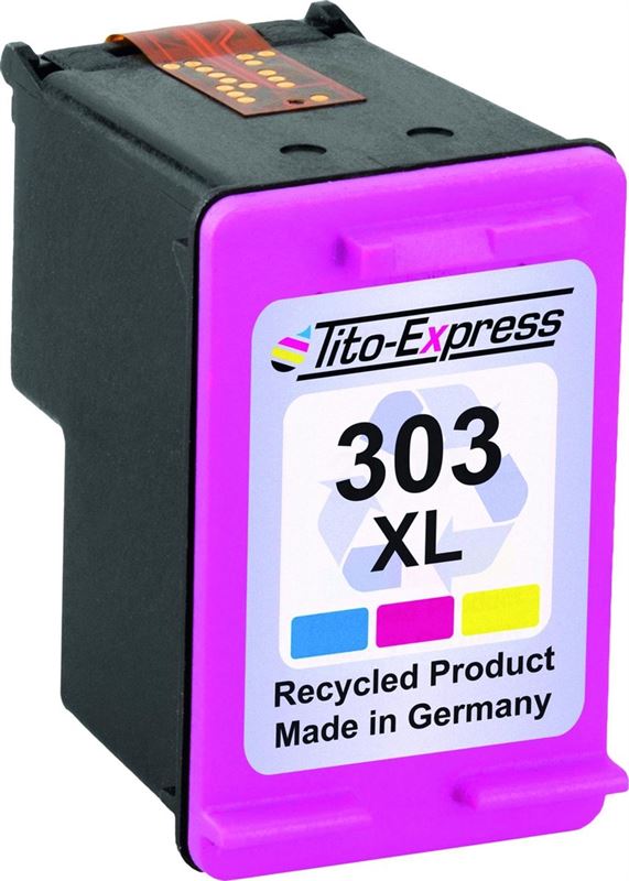 Tito Express PlatinumSerie® 1 x cardridge alternatief voor HP 303 XL colour