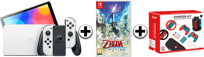 Nintendo Switch OLED 64GB / wit / Zelda - Skyward Sword
