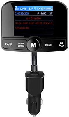 Slechte factor Waardeloos gijzelaar Mobee MOB-DAB-1080-CAR DAB+ Transmitter voor auto - 11 talen - adapter  auto, handsfree Bluetooth + FM-zender fm transmitter kopen? | Kieskeurig.be  | helpt je kiezen