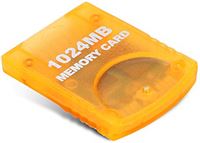 Heayzoki Geheugenkaart voor WII, draagbare gameaccessoires Gamecube-geheugenkaart met grote capaciteit van 1024 MB voor WII-gameconsole, snelle en efficiënte overdrachtsprestaties