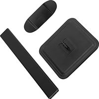 XINL Hoofdtelefoonstandaard, aluminium oortelefoonhouder Hoge compatibiliteit Plastic roestvrij 22cm voor thuis voor studio voor kantoor