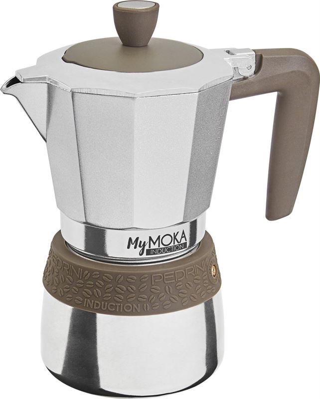 Pedrini MyMoka induction, percolator voor heerlijke italiaanse koffie