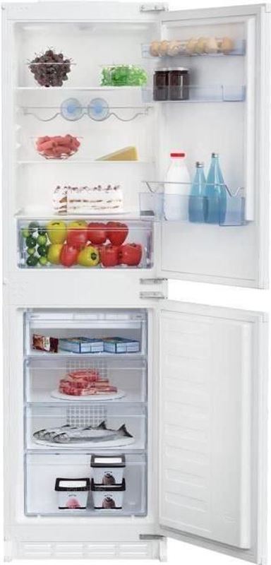 Beko BCSA269K30N Inbouw koelkast met vriesvak onderin - 265 L (163 + 102) - Statische koude - A +
