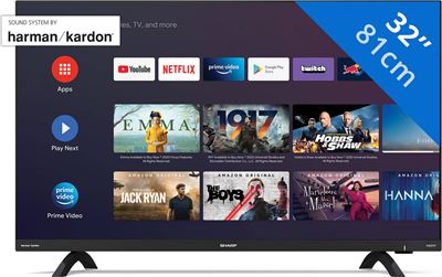 Sharp Aquos 32DI2EA - 32 inch HD ready LED - Android TV - 2021 televisie kopen? | Kieskeurig.be | helpt je kiezen