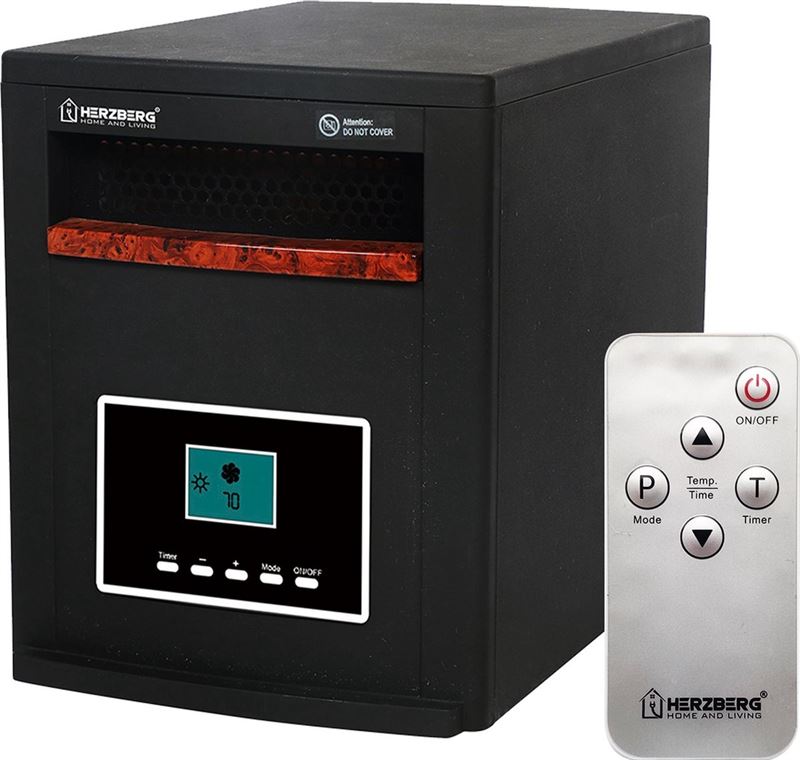 Herzberg HG-8073: Cabinet Quarts Infrared Heater