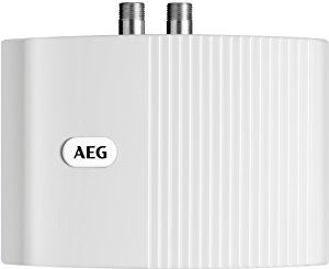 AEG AEG MTE elektronische kleine boiler, drukloos en drukvast geschikt 4,4 kW wit