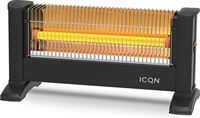 ICQN Vrijstaande Infrarood Kachel - 900 W - Voor ruimtes tot 16m² - IP20 - Radiant verwarming voor kantoor of thuis