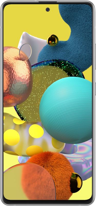 Samsung Galaxy A51 128 GB / wit / (dualsim) / 5G