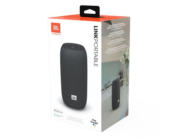 jbl link portable in black