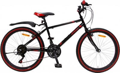 Spelen met Uitgang Mail Amigo Rock - Mountainbike 24 inch - Voor jongens en meisjes - Zwart/Rood | Prijzen  vergelijken | Kieskeurig.nl