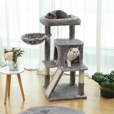 Nancy's Kattenboom XL - - Krabpaal - Krabpalen voor Katten grijs | Prijzen vergelijken | Kieskeurig.nl