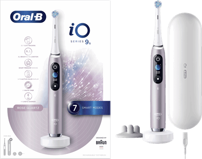 Gematigd weggooien Bijproduct Oral-B iO - 9s - Elektrische Tandenborstel Roze Powered By Braun wit, roze  | Reviews | Kieskeurig.nl