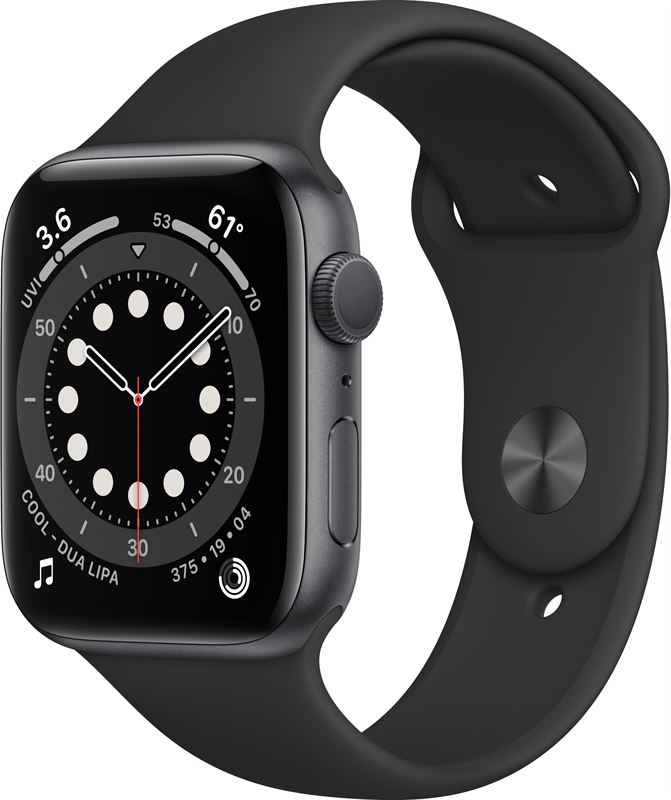 Apple Watch Series 6 zwart / 40 mm