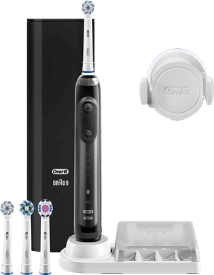 Oral-B 10000N Black Elektrische Tandenborstel Powered By Braun zwart elektrische tandenborstel kopen? | Archief Kieskeurig.be | je kiezen