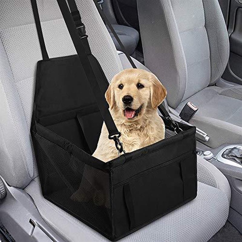 De Blaffende Kat Opvouwbare autostoel hond – 40x30cm Inclusief opbergtak en E-Book – Hondenmand auto – Autozitje hond – Hondenstoel auto – voor hond en kat Zwart zwart | Prijzen vergelijken | Kieskeurig.nl