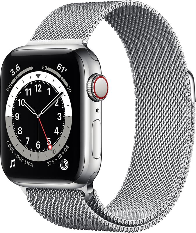 Apple Watch Series 6 zilver