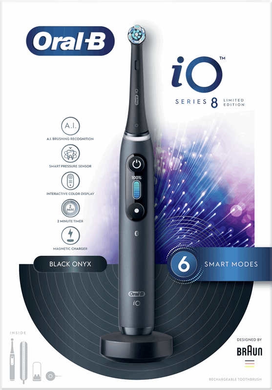 Ploeg voordeel ondernemen Oral-B iO Oral-B Limited Edition iO - 8 - Black Elektrische Tandenborstel  zwart | Prijzen vergelijken | Kieskeurig.nl