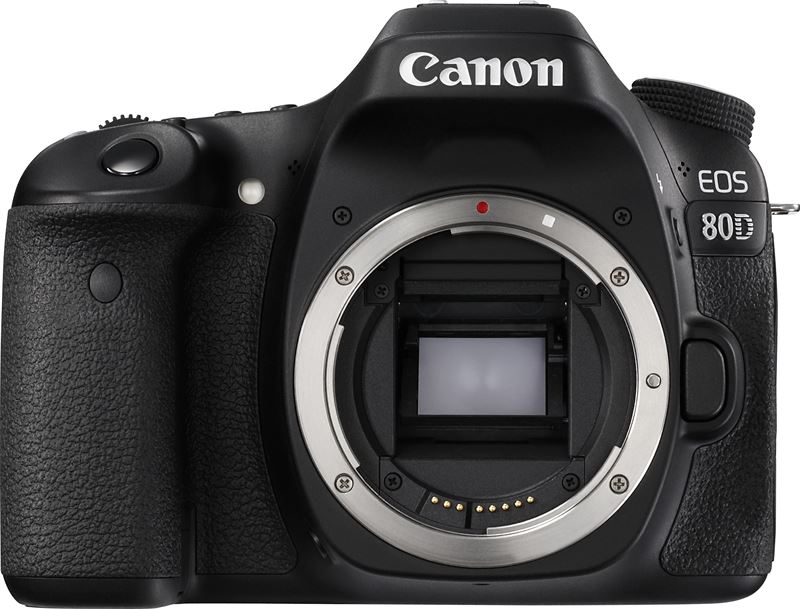 Canon EOS 80D zwart