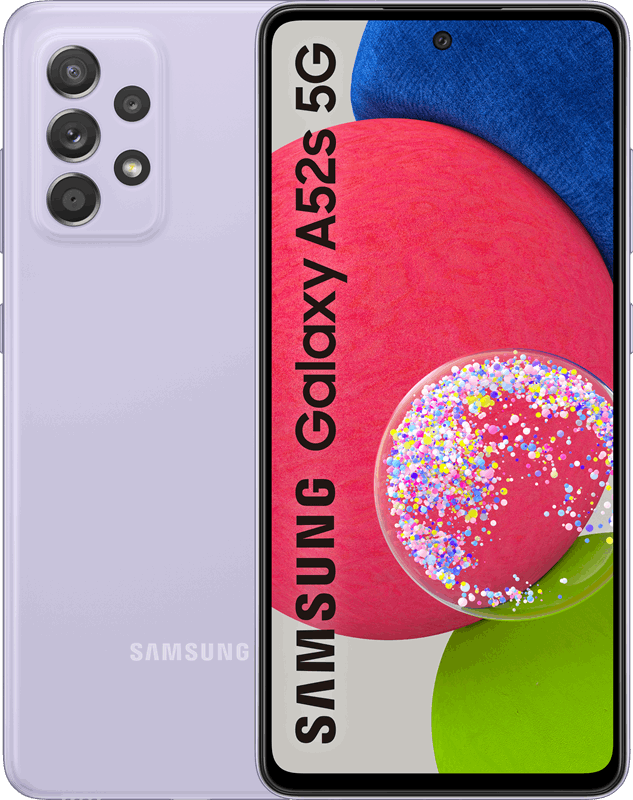 Samsung Galaxy A52s 5G 256 GB / awesome violet / (dualsim) / 5G