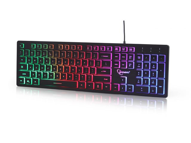 Gembird - rainbow keyboard