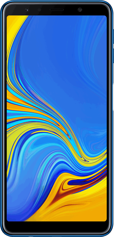 Samsung Galaxy A7 (2018) 64 GB / blauw / (dualsim)