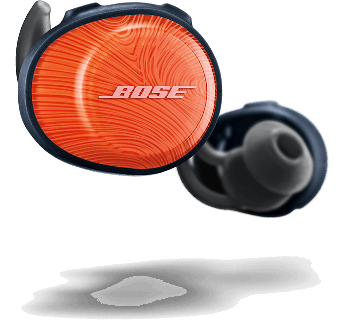 Bose SoundSport Free zwart, oranje, Marineblauw