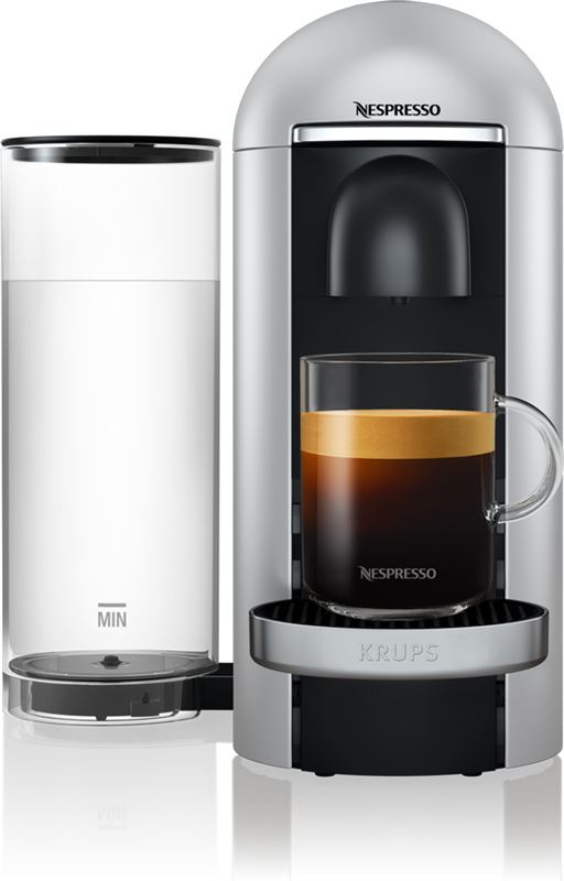 Prestatie Tact Universeel Krups Nespresso Vertuo Plus XN900E koffiecupmachine zilver espressomachine  kopen? | Kieskeurig.nl | helpt je kiezen