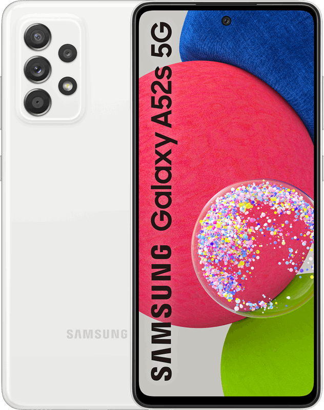 Samsung Galaxy A52s 5G 256 GB / awesome white / (dualsim) / 5G