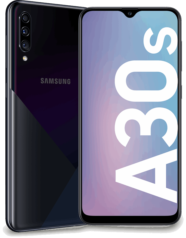 Samsung Galaxy A30s 64 GB / prism crush black / (dualsim)