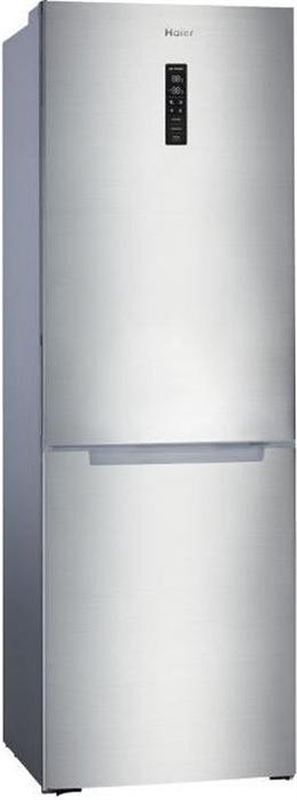 Haier HBM-686XNFN - Ondervriezer koelkast - 315L (218+ 97) - Froid No Frost - A + - L60 x H185 cm - RVS imitatie