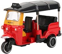 Voluxe Driewieler auto speelgoed,, Voldoen aan vraag legering driewieler auto model, Meer leuke educatieve instelling vroeg onderwijs voor thuis kind (rood)