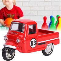 wosume Driewieler auto model, legering driewieler auto model zeer simulatie klassieke kinderen trekken terug voertuigen speelgoed