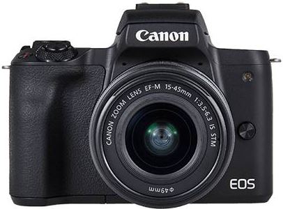 Canon M50 + EF-M 15-45mm f/3.5-6.3 IS STM + EF-M 22mm f/2 STM zwart
