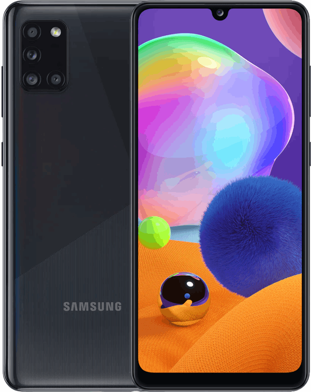 Samsung Galaxy A31 64 GB / zwart