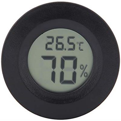 condensor Alsjeblieft kijk praktijk Weiyiroty Temperatuurmeter, Thermometer, Hygrometer, Mini LCD  Vochtigheidsmeter, voor Reptiel Binnen, Zwart | Prijzen vergelijken |  Kieskeurig.nl