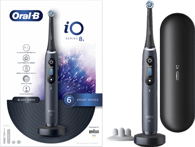 Retentie Cilia tafel Oral-B iO 8s zwart elektrische tandenborstel kopen? | Kieskeurig.nl | helpt  je kiezen
