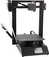 SALUTUY 3D-printer, 3,5-inch led-kleurendisplay niet gemakkelijk te dragen 3D-printer met hoge nauwkeurigheid voor Cura(Europese standaard 250V, roze)