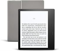 AMAZON Kindle Oasis, nu met instelbare warme lichtkleur, waterdicht, 32 GB, wifi, grafiet
