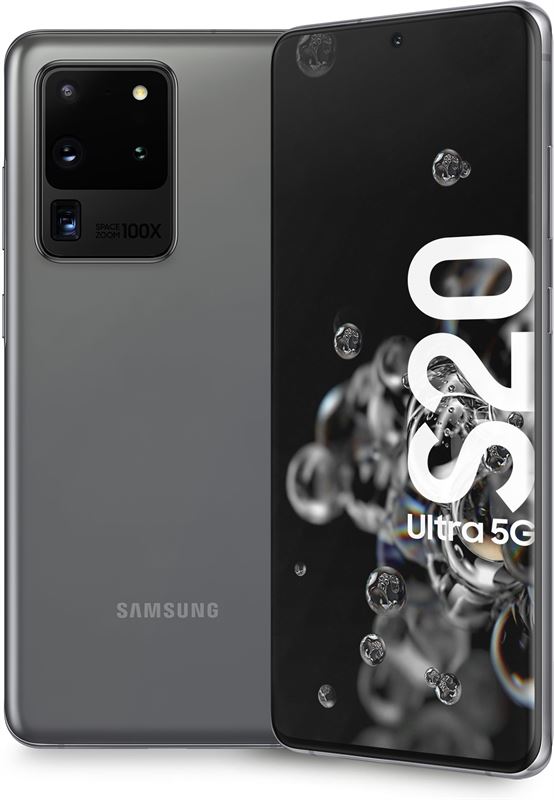 Samsung Galaxy S20 Ultra 5G 128 GB / cosmic grey / (dualsim) / 5G